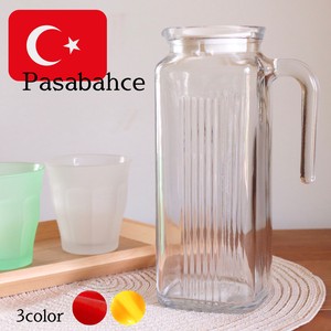 【Pasabahce】パシャバチェ　ピッチャー1000ml【トルコ製　ガラス　冷水筒　pitcher　特価　セール　sale】