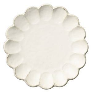 Mino ware Rinka Main Plate White Made in Japan