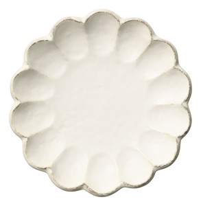 Mino ware Rinka Main Plate White Made in Japan