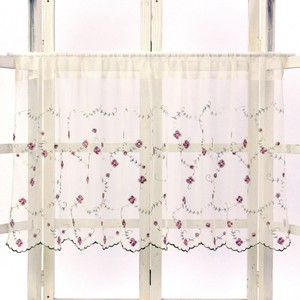 Cafe Curtain Tulle Lace