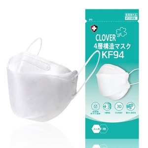 CLOVER KF94マスク 個別包装 MFDS認証 4層フィルターマスク