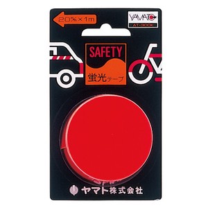 安全テープ蛍光赤 AT-300K-20