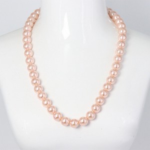 Pearls/Moon Stone Necklace Necklace Pink M