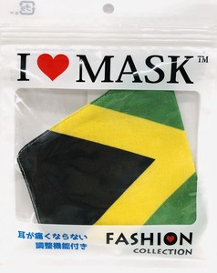 国旗マスク　ジャマイカ　Jamaica