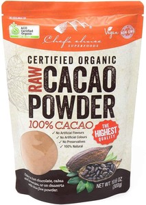 シェフズチョイス オーガニックローカカオパウダー 300g Organic Raw Cacao Powder 有機カカオパウダー