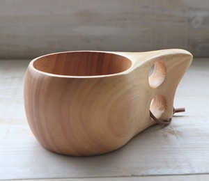Cup Wooden Natural L size
