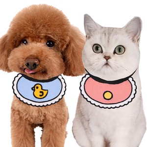 ペット用品 猫犬 可愛らしい  レジャー 綿 口水巾  ペットの服 装飾用品