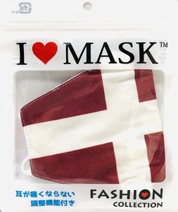 国旗マスク　デンマーク　Denmark