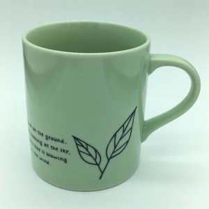 Mino ware Mug Leaf Made in Japan