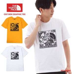 THE NORTH FACE M CNY BOX GRAPHIC TEE NF0A4U8S / メンズ ボックス Tシャツ