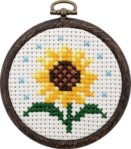 COSMO Manmaru Circular Frame Kits Sunflower