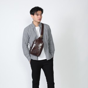 Waist Pack/Body Bag Genuine Leather