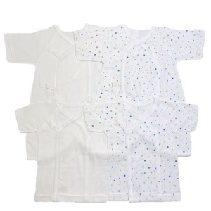 婴儿内衣 纽扣 立即发货 星星图案 4件每组 日本制造