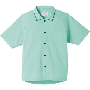 日本エンゼル 5585-A サニーポロシャツ（半袖）S／グリーン