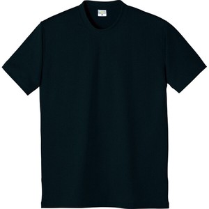 8120　DRY帯電防止半袖Tシャツ　ブラック