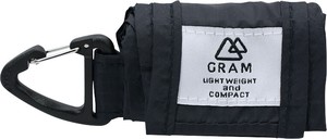 GRAM コンパクトエコバッグ(S)　BLACK A435BK