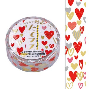 WORLD CRAFT Washi Tape Washi Tape Kira-Kira Vertical Masking Tape