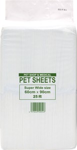 Dog/Cat Pee Pad Wide 25-pcs