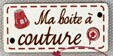 フランス製　木製ボタン　アトリエ ボヌール ドゥ ジュール 【Ma boite à couture(私の裁縫箱)】