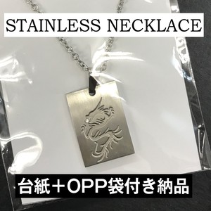 Stainless Steel Chain Necklace Stainless Steel Dragon Men's