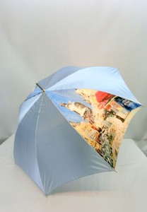 通年新作）雨傘・長傘-婦人　マンハッタナーズ【フェデリコ、パリを制圧】ジャンプ長傘