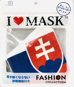 国旗マスク　スロバキア　Slovak