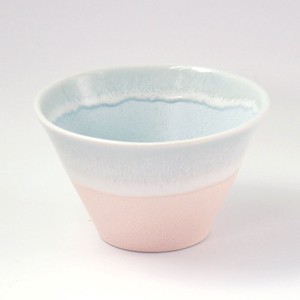 Mino ware Side Dish Bowl Pink Pottery Pastel Made in Japan