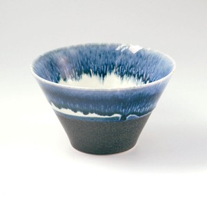 Mino ware Main Dish Bowl black Pottery Made in Japan