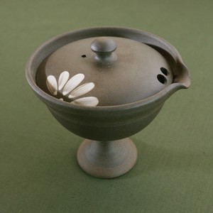 Tokoname ware Japanese Teapot Flower Tea Pot