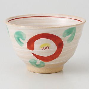 Mino ware Rice Bowl Camellia Multi-purpose Made in Japan