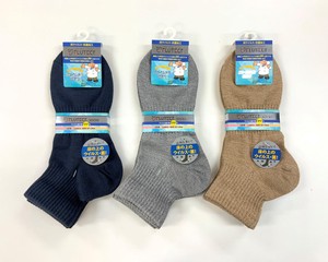 Ankle Socks Antibacterial Finishing Socks Midi Length 22 ~ 24cm