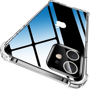 iPhone12ケースiPhone12Pro／12mini／12ProMaxクリアケース4隅衝撃吸収 ワイヤレス充電対応