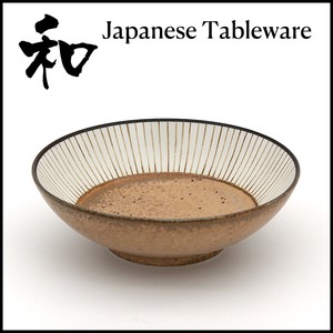【BLM】中鉢（茶）〈wabi十草〉※在庫数お問い合わせください