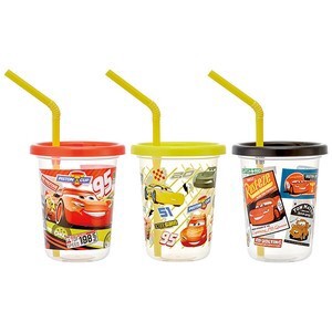 Cup/Tumbler Cars Skater M Set of 3 Made in Japan