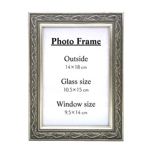 Photo Frame Antique sliver A6 Size