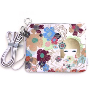 Shoulder Bag Floral Pattern Ladies' M