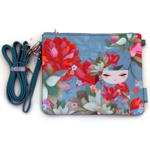 Shoulder Bag Floral Pattern Ladies' M