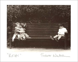 ポスター モノクロ写真 「Kristi」 サイズ/240×300mm