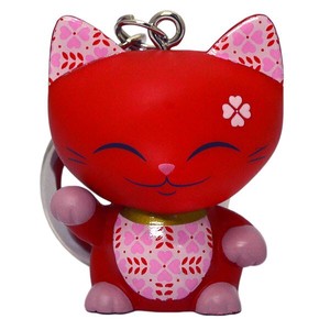 マニキャット キーホルダー フィギュア 人形 招き猫 MANICAT mlck096