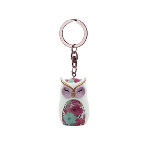 Key Ring Key Chain Owl Lucky Charm Owls Figure