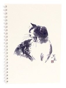 Notebook Cat Dot Stationery