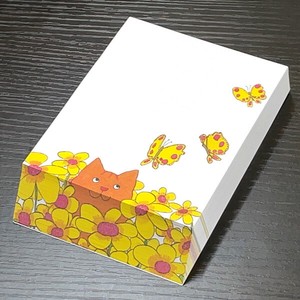 Memo Pad Cat JET Ippitsusen Letterpad