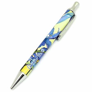 Gen Pen Refill Design Blue Flower Stationery Ballpoint Pen