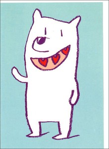 Greeting Card Animals White Dog