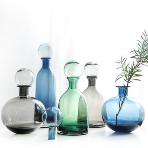SHY19169/AB透明ガラス花瓶　リビング装飾　ハウス装飾0610#LGHB102