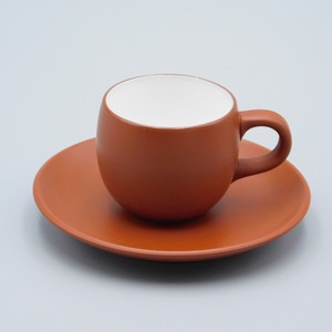 【数量・期間限定セール品】朱泥コーヒー碗皿セット
