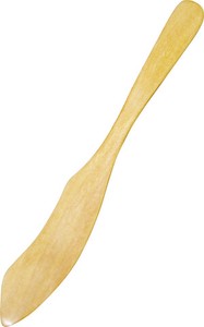 [在庫限り]白木バターナイフ　16.2x2.2cm