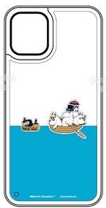 ムーミン iPhone  12 mini 対応ぷかぷかウォーターケース 船旅 MMN-31A