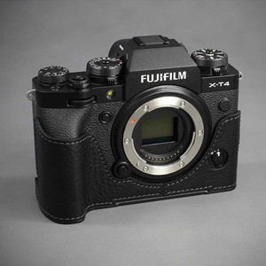 LIM'S FUJIFILM X-T4 専用 イタリアンレザー カメラケース Black FJ-XT4BK フジフイルム 本革 カメラ用品