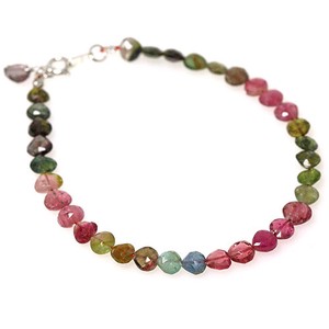 Gemstone Bracelet Opal/Tourmaline